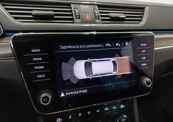 Skoda Superb cena 129900 przebieg: 191385, rok produkcji 2019 z Strzelno małe 704